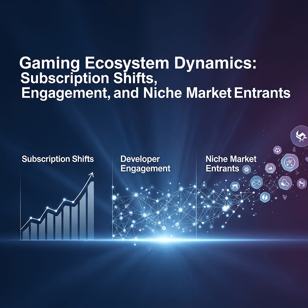 Gaming Ecosystem Dynamics: Subscription Shifts, Developer Engagement, and Niche Market Entrants