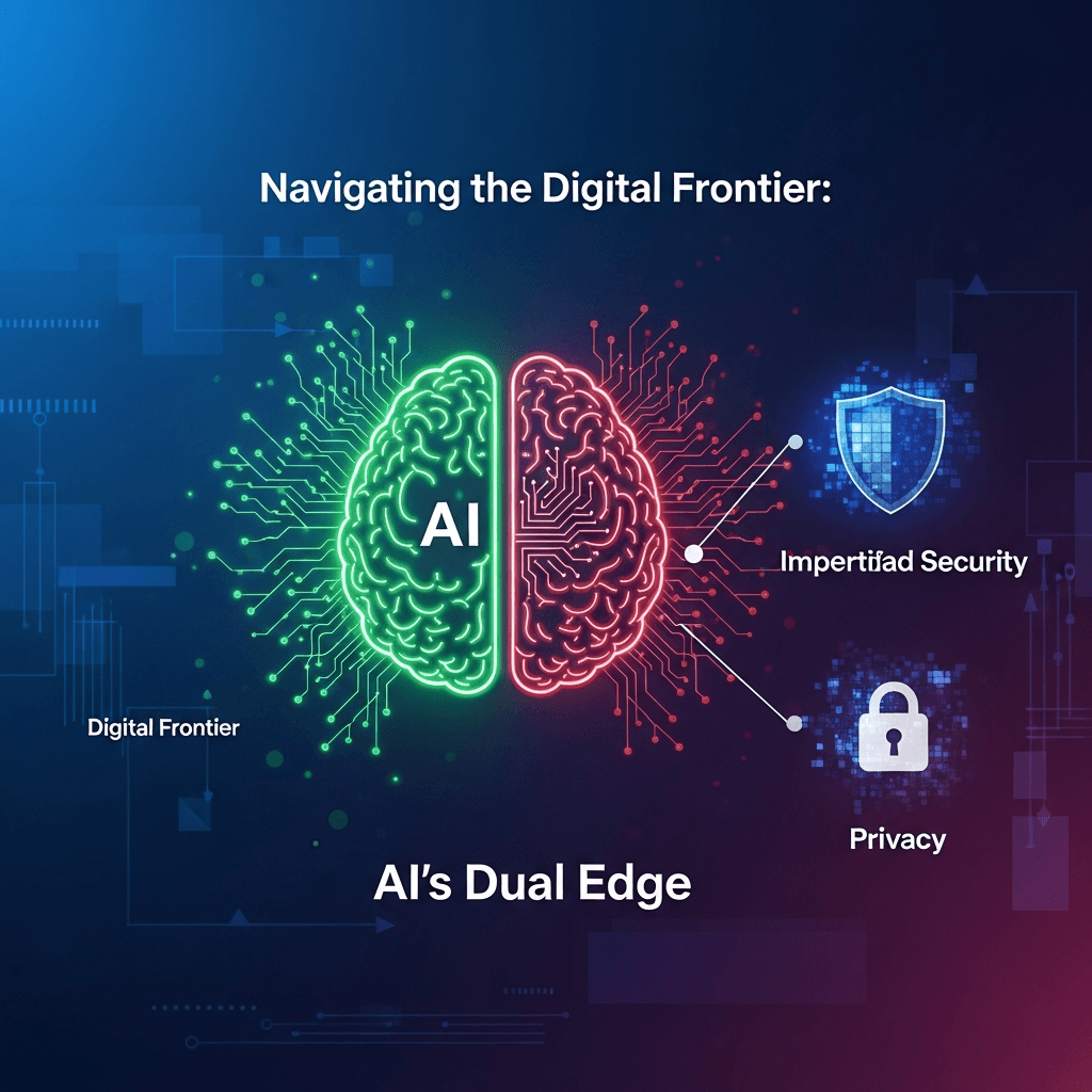 Navigating the Digital Frontier: AI's Dual Edge, Privacy, and Imperative Security