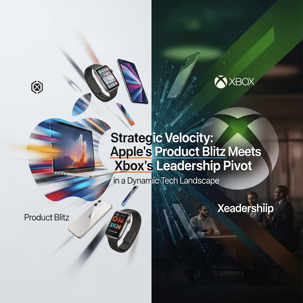 Strategic Velocity: Apple's Product Blitz Meets Xbox's Leadership Pivot in a Dynamic Tech Landscape