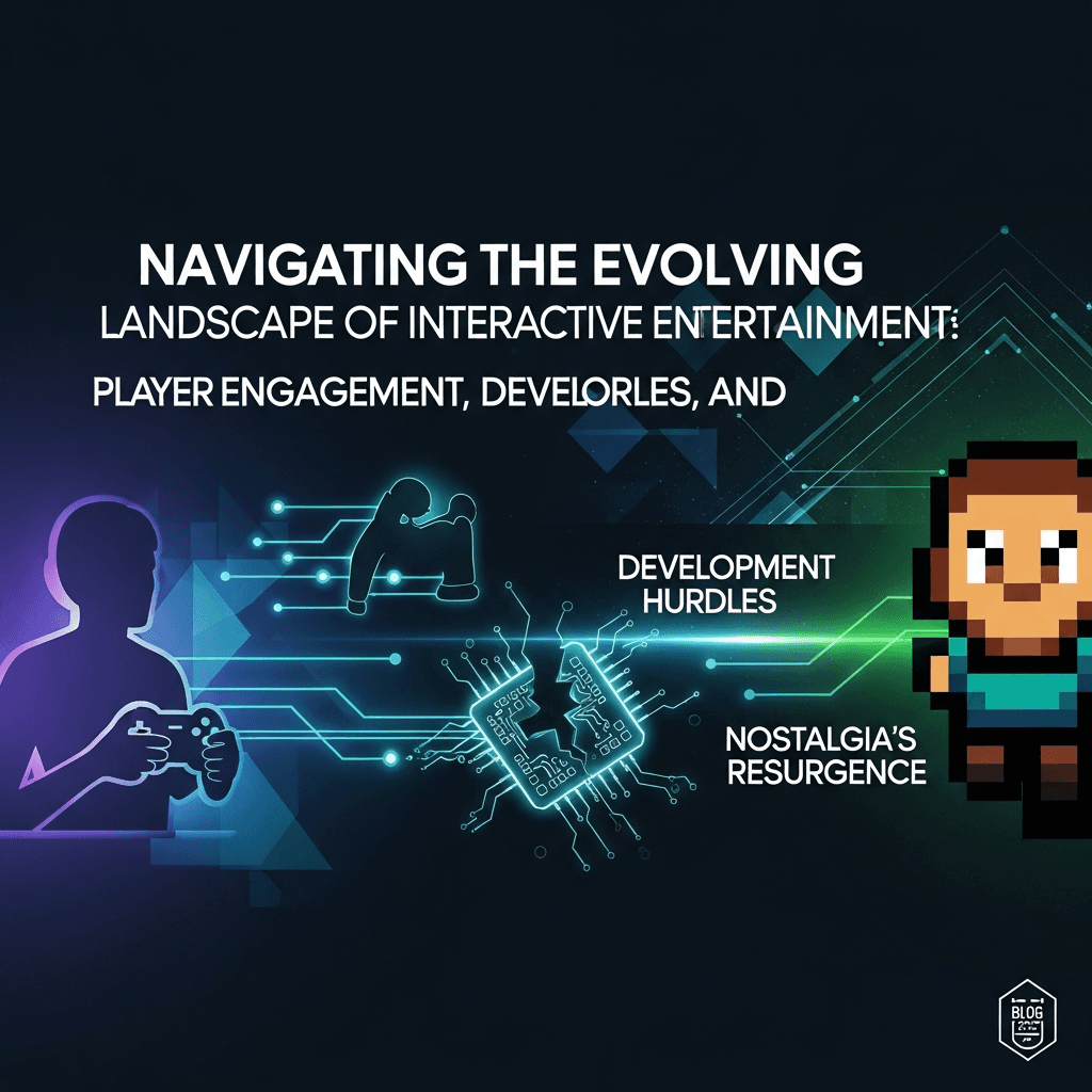 Navigating the Evolving Landscape of Interactive Entertainment: Player Engagement, Development Hurdles, and Nostalgia's Resurgence
