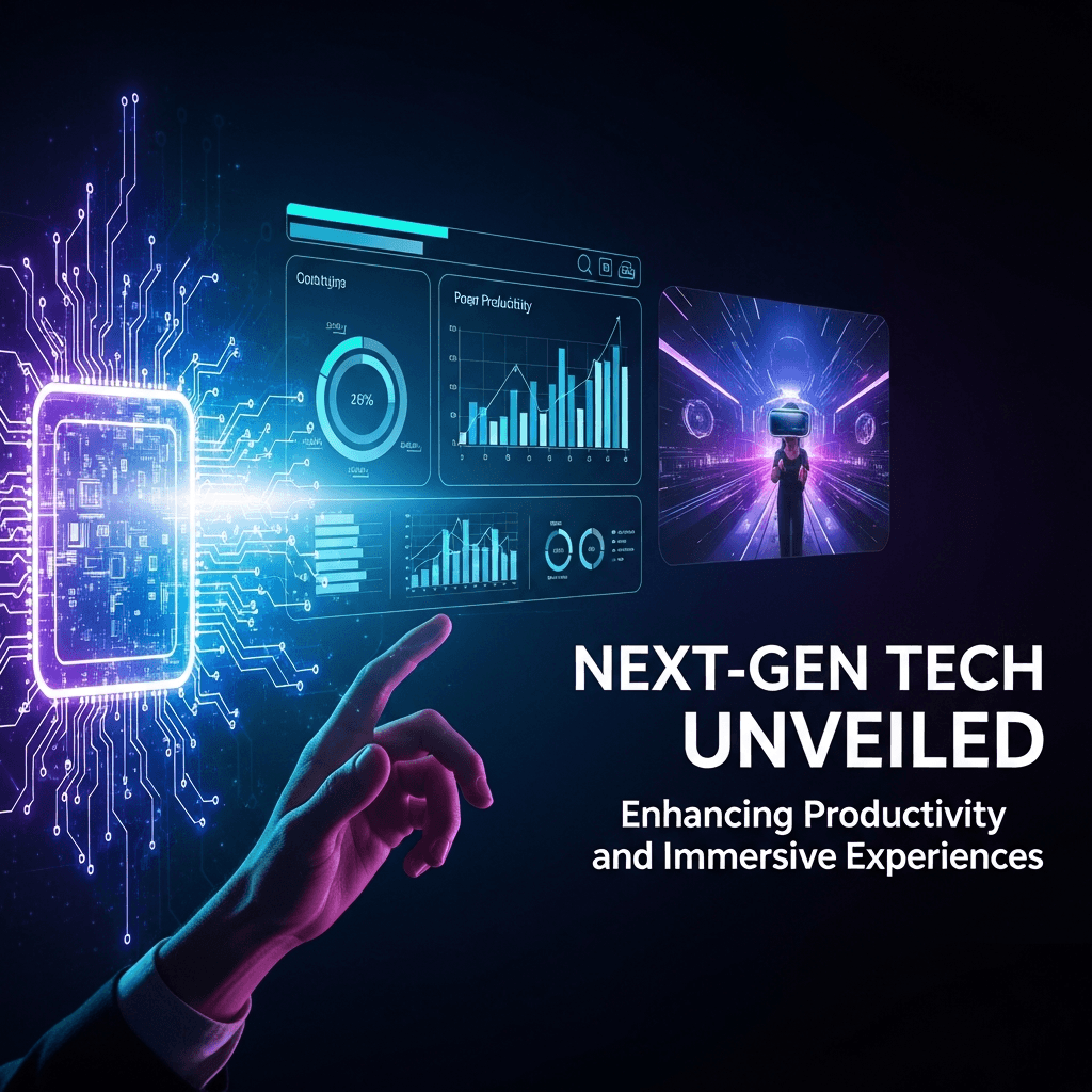 Next-Gen Tech Unveiled: Enhancing Productivity and Immersive Experiences