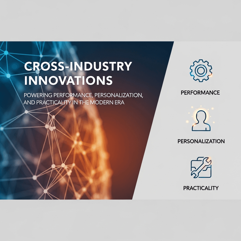 Cross-Industry Innovations: Powering Performance, Personalization, and Practicality in the Modern Era