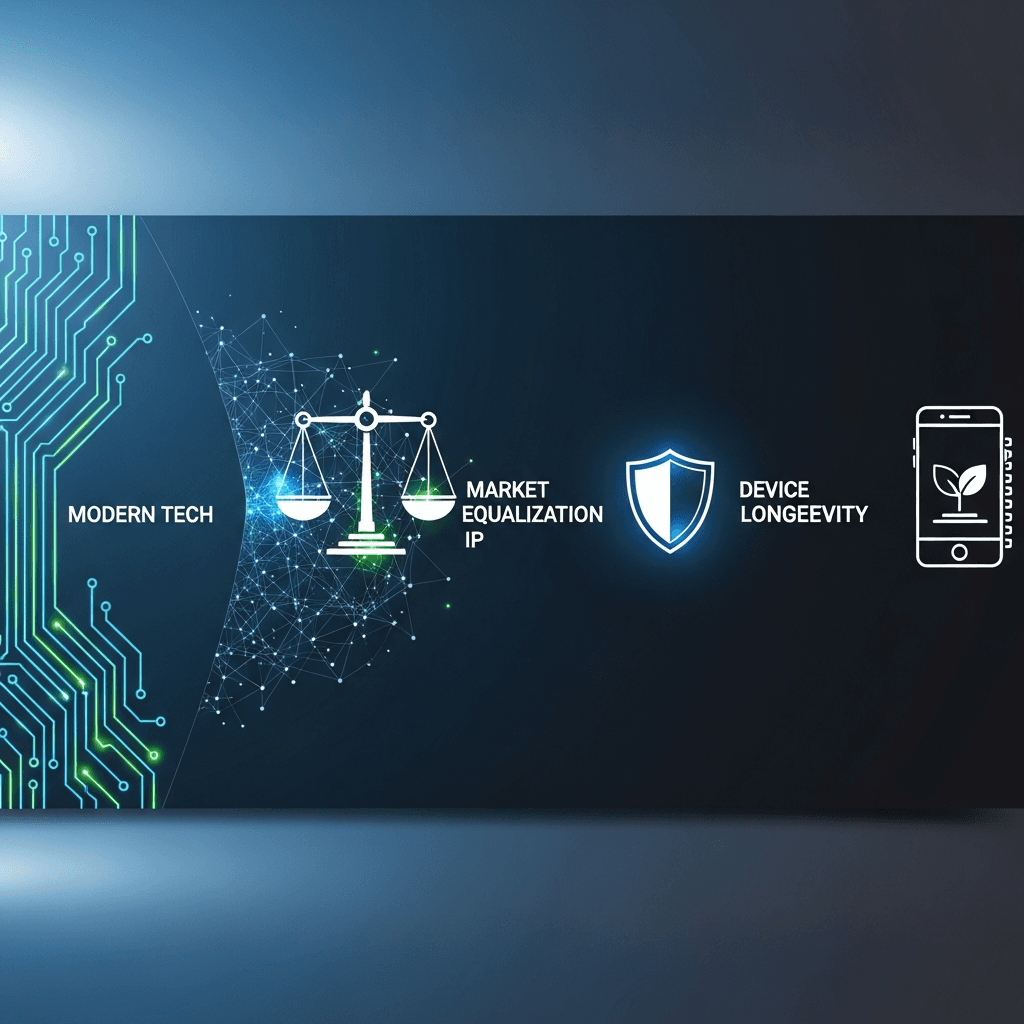 Navigating Modern Tech: Market Equalization, Strategic IP, and Device Longevity