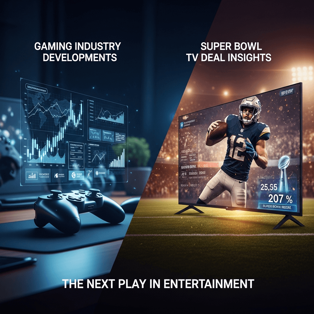 Banner image for: Gaming Industry Developments and Super Bowl TV Deal Insights