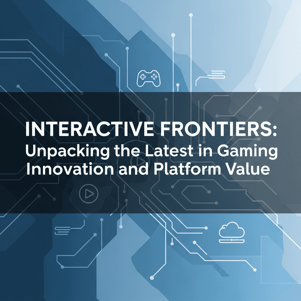 Interactive Frontiers: Unpacking the Latest in Gaming Innovation and Platform Value