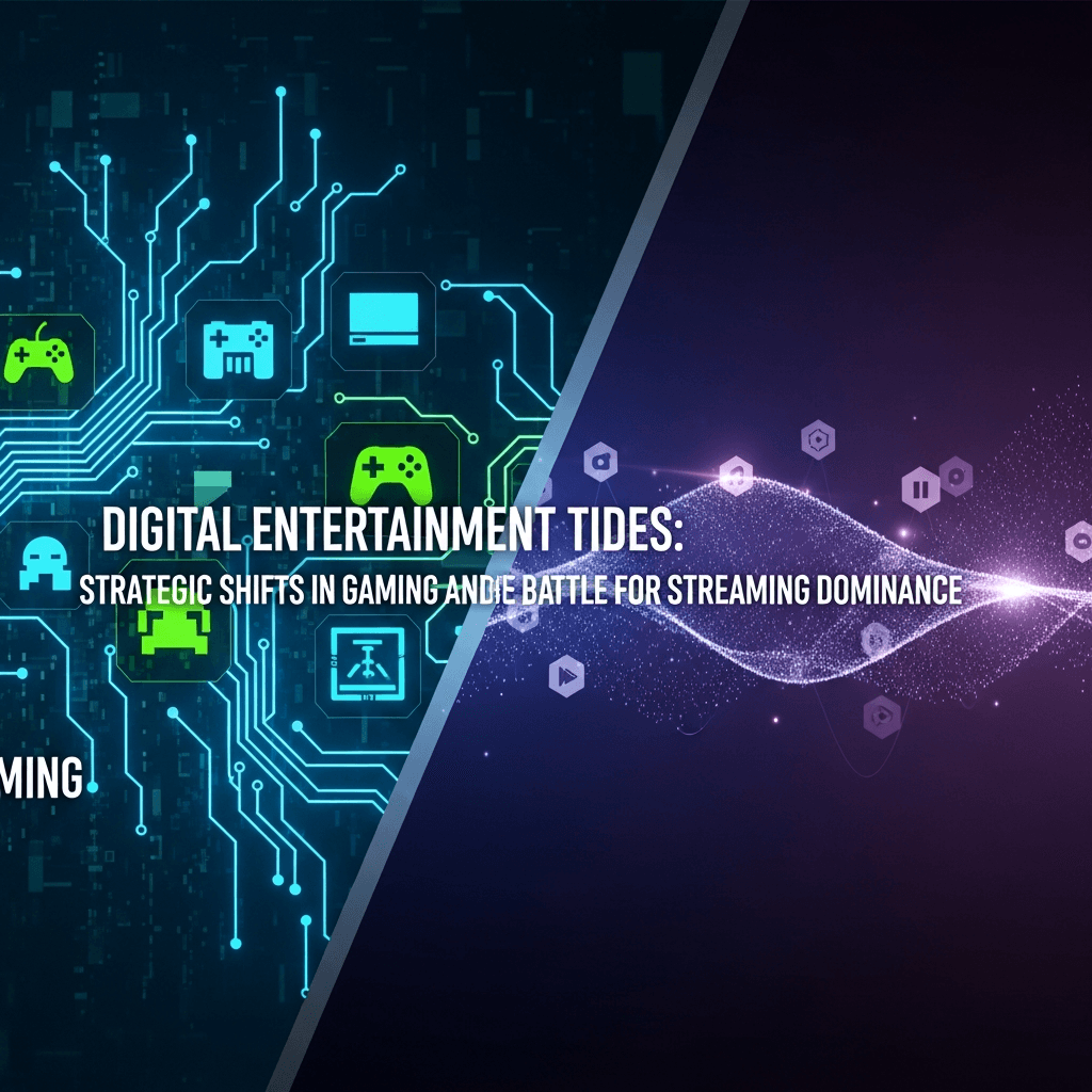 Digital Entertainment Tides: Strategic Shifts in Gaming and the Battle for Streaming Dominance