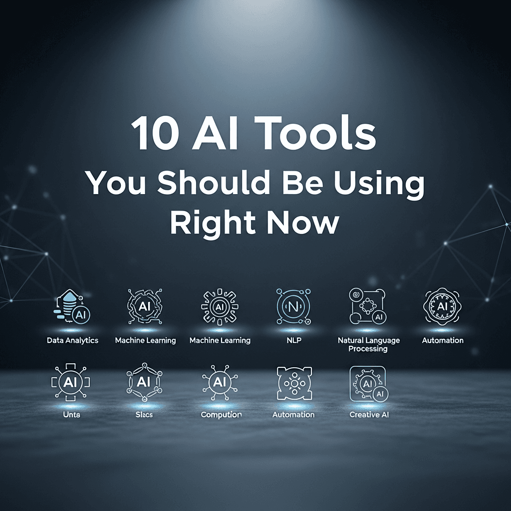 Banner image for: 10 AI Tools You Should Be Using Right Now