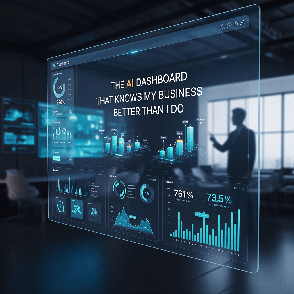 Banner image for: The AI Dashboard That Knows My Business Better Than I Do